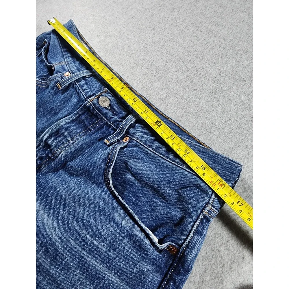 Levis Men's 501 Skinny Denim Jeans, 32x32, Button Fly, Medium Wash